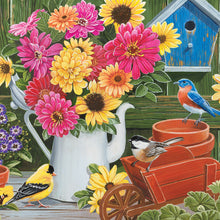 Load image into Gallery viewer, Feathered Friends 2027 (Item #2754) - ** SHIPPING IN SEPTEMBER **7x10 Refill Sheet Calendar - BONUS POCKET PLANNER & BOOKMARK WHILE QUANTITIES LAST