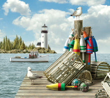 Load image into Gallery viewer, Lighthouses 2026 (Item #3017) - 12x24 Refill Sheet Calendar - BONUS POCKET PLANNER & BOOKMARK WHILE QUANTITIES LAST