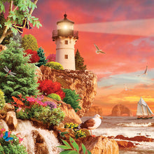Load image into Gallery viewer, Lighthouses 2027 (Item #3017) - ** SHIPPING IN SEPTEMBER **12x24 Refill Sheet Calendar - BONUS POCKET PLANNER & BOOKMARK WHILE QUANTITIES LAST