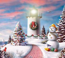 Load image into Gallery viewer, Lighthouses 2026 (Item #3017) - 12x24 Refill Sheet Calendar - BONUS POCKET PLANNER & BOOKMARK WHILE QUANTITIES LAST