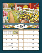 Load image into Gallery viewer, A Country Walk 2026 (Item #2616) - 8x10 Refill Sheet Calendar - BONUS POCKET PLANNER & BOOKMARK WHILE QUANTITIES LAST