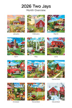 Load image into Gallery viewer, A Country Walk 2026 (Item #9175) - 12x24 Refill Sheet Calendar - BONUS POCKET PLANNER & BOOKMARK WHILE QUANTITIES LAST