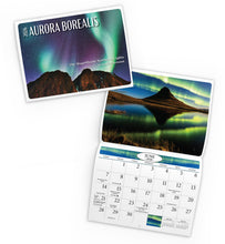 Load image into Gallery viewer, Aurora Borealis Folding Calendar 2026 (Item # 289963)