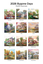 Load image into Gallery viewer, Bygone Days 2026 (Item #3133) - 12x24 Refill Sheet Calendar - BONUS POCKET PLANNER & BOOKMARK WHILE QUANTITIES LAST