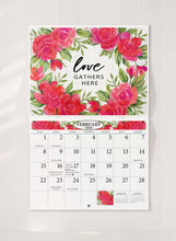 Load image into Gallery viewer, Bloom Brighter Folding Calendar 2026 (Item # 289811)