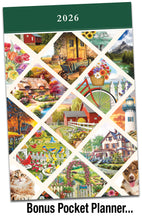 Load image into Gallery viewer, Simple Country 2026 (Item #54462) - 7x10 Refill Sheet Calendar - BONUS POCKET PLANNER & BOOKMARK WHILE QUANTITIES LAST