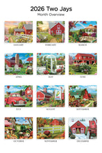 Load image into Gallery viewer, Country Days Folding Calendar 2026 (Item # 289844)