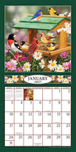 Load image into Gallery viewer, Feathered Friends 2027 (Item #6342) - ** SHIPPING IN SEPTEMBER **8x16 Refill Sheet Calendar - BONUS POCKET PLANNER & BOOKMARK WHILE QUANTITIES LAST