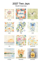Load image into Gallery viewer, Faith & Devotion 2027 (Item #77662) - ** SHIPPING IN SEPTEMBER **12x24 Refill Sheet Calendar - BONUS POCKET PLANNER & BOOKMARK WHILE QUANTITIES LAST