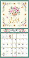 Load image into Gallery viewer, Faith & Devotion 2027 (Item #77662) - ** SHIPPING IN SEPTEMBER **12x24 Refill Sheet Calendar - BONUS POCKET PLANNER & BOOKMARK WHILE QUANTITIES LAST