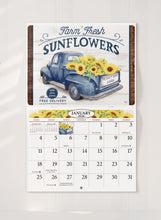 Load image into Gallery viewer, Farm to Table Folding Calendar 2026 (Item # 289866)