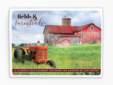 Load image into Gallery viewer, Fields & Farmsteads Folding Calendar 2026 (Item # 289877)