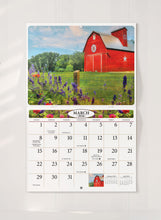Load image into Gallery viewer, Fields & Farmsteads Folding Calendar 2026 (Item # 289877)