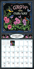 Load image into Gallery viewer, Grow Your Own Way 2027 (Item #7106) - ** SHIPPING IN SEPTEMBER **12x24 Refill Sheet Calendar - BONUS POCKET PLANNER & BOOKMARK WHILE QUANTITIES LAST