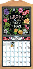 Load image into Gallery viewer, Grow Your Own Way 2026 (Item #7106) - 12x24 Refill Sheet Calendar - BONUS POCKET PLANNER & BOOKMARK WHILE QUANTITIES LAST