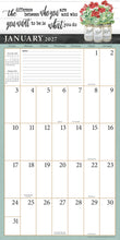 Load image into Gallery viewer, LARGE GRID - Life Is Brighter 2027 (Item #LG02) ** SHIPPING IN SEPTEMBER **- 12x24 Refill Sheet Calendar - BONUS POCKET PLANNER & BOOKMARK WHILE QUANTITIES LAST