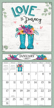 Load image into Gallery viewer, Love the Journey 2027 (Item#77632) - ** SHIPPING IN SEPTEMBER **12x24 Refill Sheet Calendar - BONUS POCKET PLANNER & BOOKMARK WHILE QUANTITIES LAST