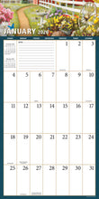 Load image into Gallery viewer, LARGE GRID - A Country Walk 2026 (Item #LG01) - 12x24 Refill Sheet Calendar - BONUS POCKET PLANNER & BOOKMARK WHILE QUANTITIES LAST
