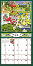 Load image into Gallery viewer, Feathered Friends 2026 (Item #9372) - 12x24 Refill Sheet Calendar - BONUS POCKET PLANNER & BOOKMARK WHILE QUANTITIES LAST