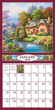 Load image into Gallery viewer, Vibrant Views (Item #7982) - 2026 - 12x24 Refill Sheet Calendar - BONUS POCKET PLANNER & BOOKMARK WHILE QUANTITIES LAST