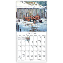 Load image into Gallery viewer, Simple Country 2027 (Item #47648) - ** SHIPPING IN SEPTEMBER **7x14 Refill Sheet Calendar - INCLUDES LIST PAD & BONUS BOOKMARK - WHILE QUANTITIES LAST