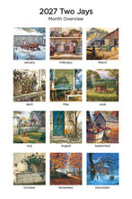 Load image into Gallery viewer, Simple Country 2027 (Item #2097) - ** SHIPPING IN SEPTEMBER **8x10 Refill Sheet Calendar - BONUS POCKET PLANNER & BOOKMARK WHILE QUANTITIES LAST