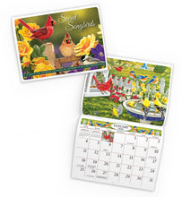 Load image into Gallery viewer, Sweet Songbirds Folding Calendar 2026 (Item # 289645)