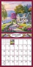 Load image into Gallery viewer, Vibrant Views (Item #7982) - 2027 - ** SHIPPING IN SEPTEMBER **12x24 Refill Sheet Calendar - BONUS POCKET PLANNER & BOOKMARK WHILE QUANTITIES LAST
