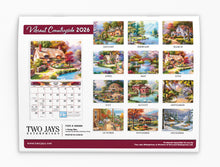 Load image into Gallery viewer, Vibrant Countryside Folding Calendar 2026 (Item # 289689)