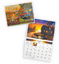 Load image into Gallery viewer, Vintage Views Folding Calendar 2026 (Item # 289699)