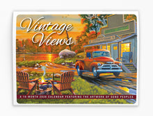 Load image into Gallery viewer, Vintage Views Folding Calendar 2026 (Item # 289699)