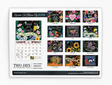 Load image into Gallery viewer, Words To Bloom By - Folding Calendar 2026 (Item # 289589)