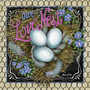 Bless This Nest 2024 (Item #7052) - 12x24 Refill Sheet Calendar - BONUS POCKET PLANNER & BOOKMARK WHILE QUANTITIES LAST