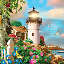 Load image into Gallery viewer, Lighthouses 2027 (Item #3017) - ** SHIPPING IN SEPTEMBER **12x24 Refill Sheet Calendar - BONUS POCKET PLANNER &amp; BOOKMARK WHILE QUANTITIES LAST
