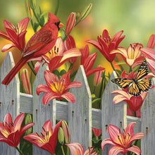 Load image into Gallery viewer, Feathered Friends 2027 (Item #9372) - ** SHIPPING IN SEPTEMBER **12x24 Refill Sheet Calendar - BONUS POCKET PLANNER &amp; BOOKMARK WHILE QUANTITIES LAST

