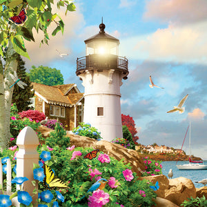 Lighthouses 2025 (Item #3017) - 12x24 Refill Sheet Calendar - BONUS POCKET PLANNER & BOOKMARK WHILE QUANTITIES LAST