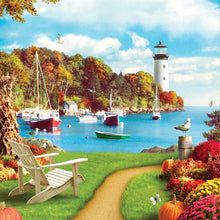 Load image into Gallery viewer, Lighthouses 2027 (Item #3017) - ** SHIPPING IN SEPTEMBER **12x24 Refill Sheet Calendar - BONUS POCKET PLANNER &amp; BOOKMARK WHILE QUANTITIES LAST
