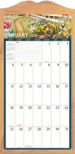 Load image into Gallery viewer, LARGE GRID - A Country Walk 2026 (Item #LG01) - 12x24 Refill Sheet Calendar - BONUS POCKET PLANNER &amp; BOOKMARK WHILE QUANTITIES LAST
