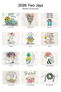 A Beautiful Journey Folding Calendar 2026 (Item # 289901)