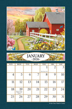 Load image into Gallery viewer, A Country Walk 2026 (Item #2692) - 4x6 Refill Sheet Calendar - BONUS POCKET PLANNER &amp; BOOKMARK WHILE QUANTITIES LAST
