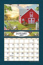 Load image into Gallery viewer, A Country Walk 2027 (Item #2692) - ** SHIPPING IN SEPTEMBER **4x6 Refill Sheet Calendar - BONUS POCKET PLANNER &amp; BOOKMARK WHILE QUANTITIES LAST
