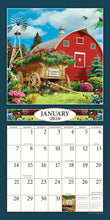 Load image into Gallery viewer, A Country Walk 2024 (Item #2579) - 8x16 Refill Sheet Calendar - BONUS POCKET PLANNER &amp; BOOKMARK WHILE QUANTITIES LAST
