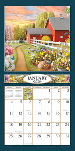 A Country Walk 2026 (Item #2579) - 8x16 Refill Sheet Calendar - BONUS POCKET PLANNER & BOOKMARK WHILE QUANTITIES LAST