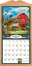 Load image into Gallery viewer, A Country Walk 2024 (Item #9175) - 12x24 Refill Sheet Calendar - BONUS POCKET PLANNER &amp; BOOKMARK WHILE QUANTITIES LAST
