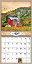 Load image into Gallery viewer, Beckoning Barns 2024 (Item #33012) - 12x24 Refill Sheet Calendar - BONUS POCKET PLANNER &amp; BOOKMARK WHILE QUANTITIES LAST
