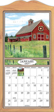 Load image into Gallery viewer, Beckoning Barns 2027 (Item #33012) - ** SHIPPING IN SEPTEMBER **12x24 Refill Sheet Calendar - BONUS POCKET PLANNER &amp; BOOKMARK WHILE QUANTITIES LAST
