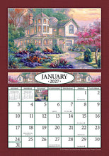 Load image into Gallery viewer, Bygone Days 2027 (Item #3485) - ** SHIPPING IN SEPTEMBER **7x10 Refill Sheet Calendar - BONUS POCKET PLANNER &amp; BOOKMARK WHILE QUANTITIES LAST
