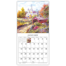 Load image into Gallery viewer, Bygone Days 2025 (Item #40968) - 7x14 Refill Sheet Calendar - INCLUDES LIST PAD &amp; BONUS BOOKMARK - WHILE QUANTITIES LAST
