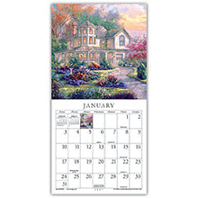 Load image into Gallery viewer, Bygone Days 2027 (Item #40968) - ** SHIPPING IN SEPTEMBER **7x14 Refill Sheet Calendar - INCLUDES LIST PAD &amp; BONUS BOOKMARK - WHILE QUANTITIES LAST
