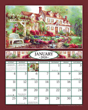Load image into Gallery viewer, Bygone Days 2026 (Item #2869) - 8x10 Refill Sheet Calendar - BONUS POCKET PLANNER &amp; BOOKMARK WHILE QUANTITIES LAST
